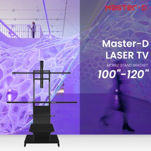 MASTER-D LASER TV MOBILE STAND BRACKET | Model: JYT80120