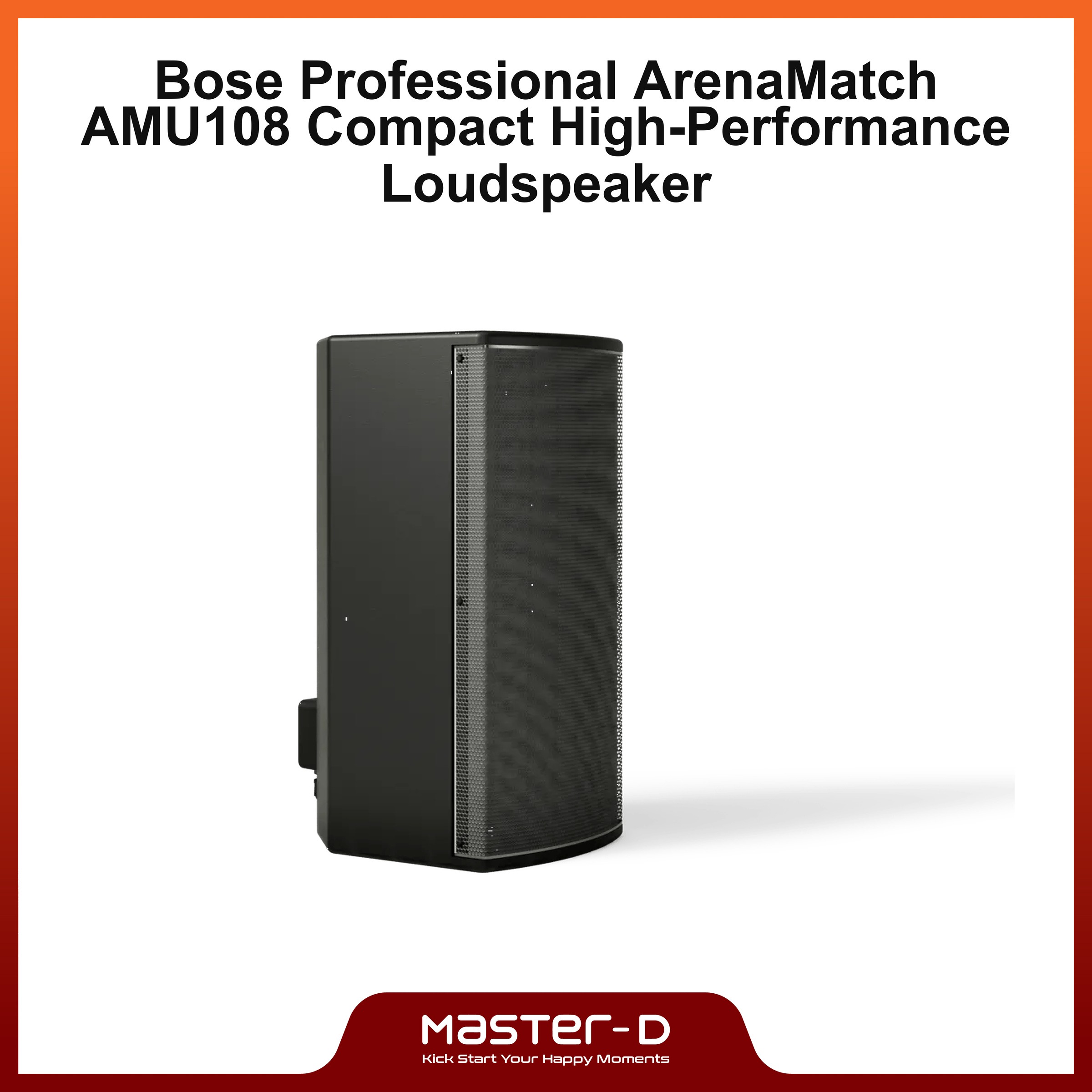 Bose Professional ArenaMatch Compact High-Performance Loudspeaker | Model: AMU108