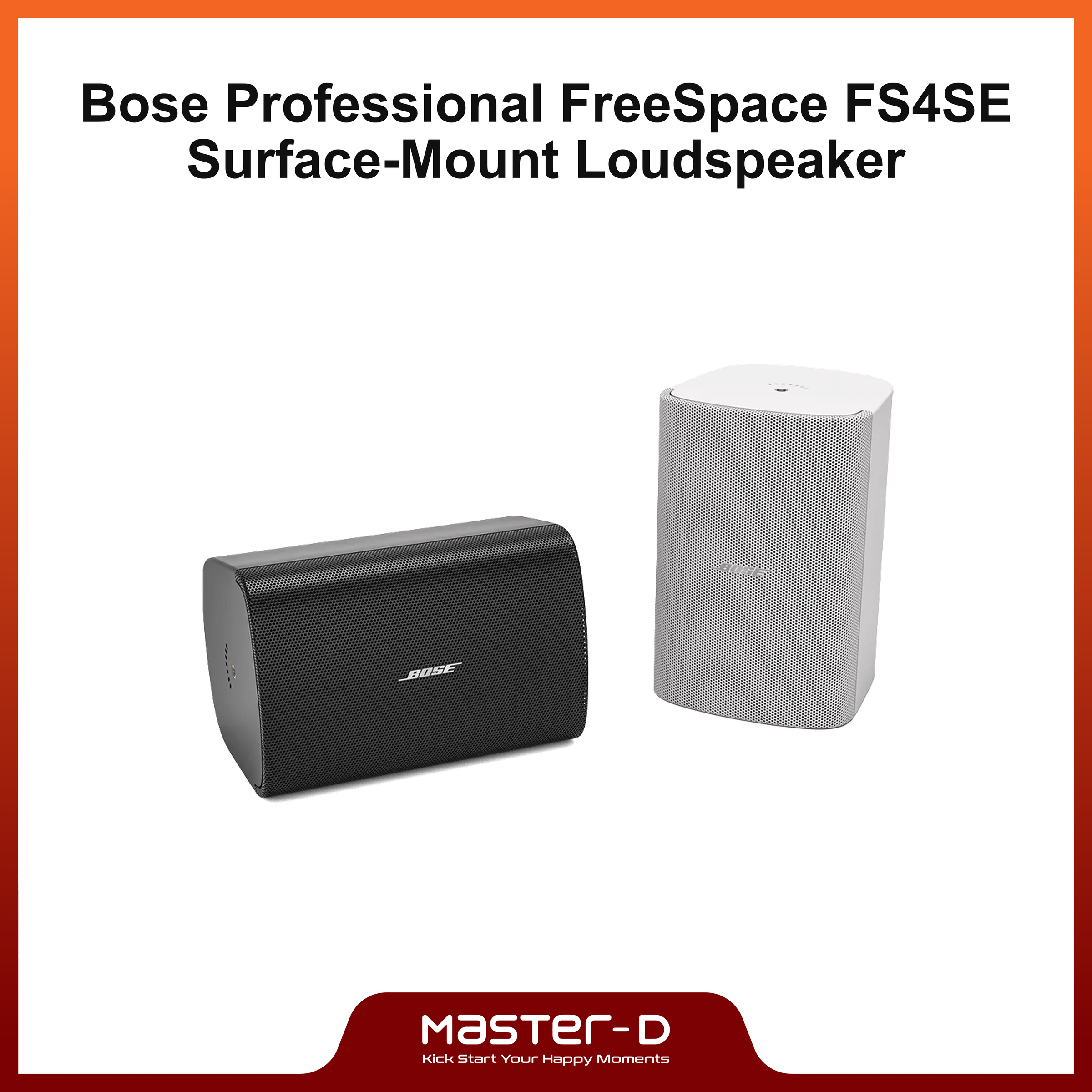 Bose Professional FreeSpace Surface-Mount Loudspeaker | Model: FS4SE