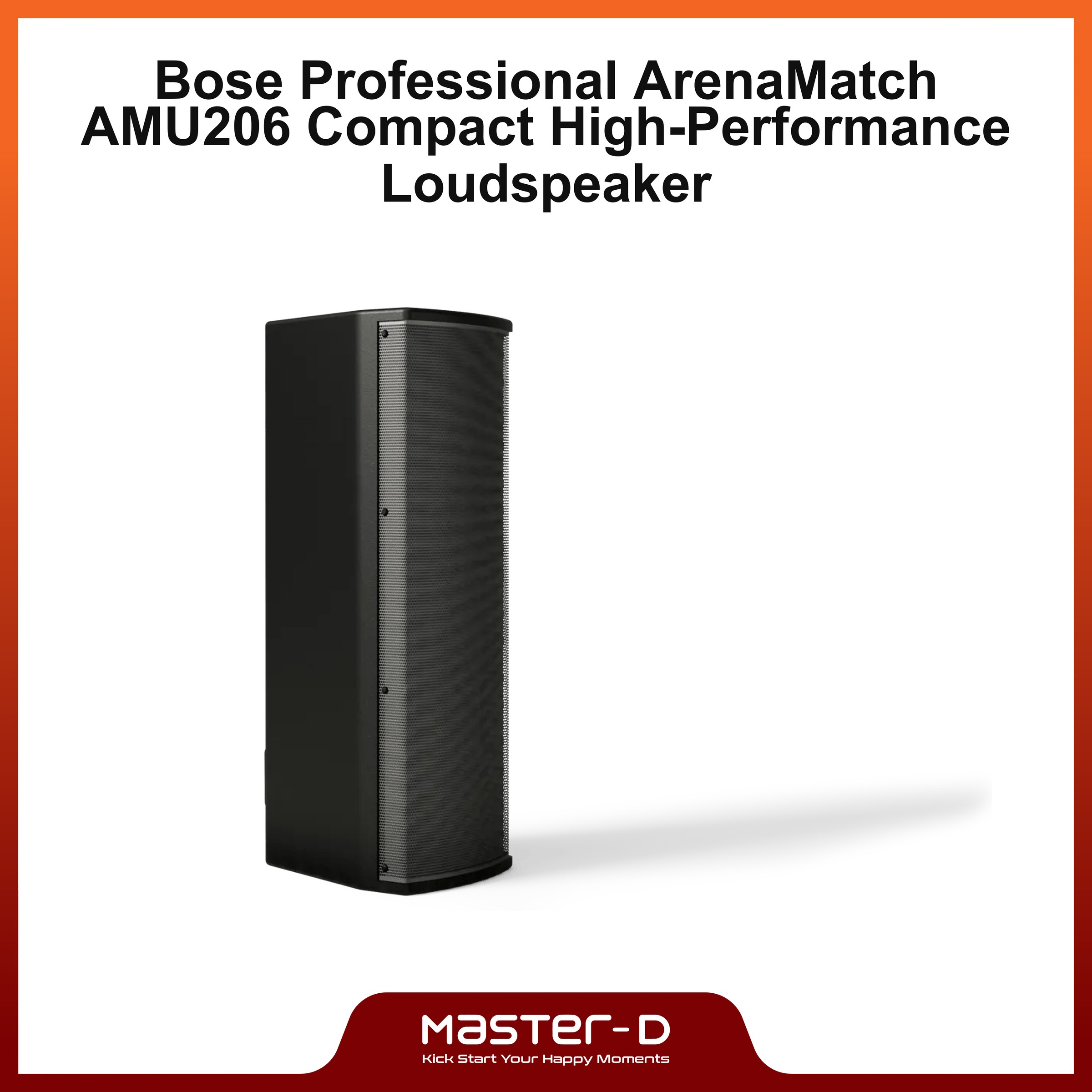 Bose Professional ArenaMatch Compact High-Performance Loudspeaker | Model: AMU206