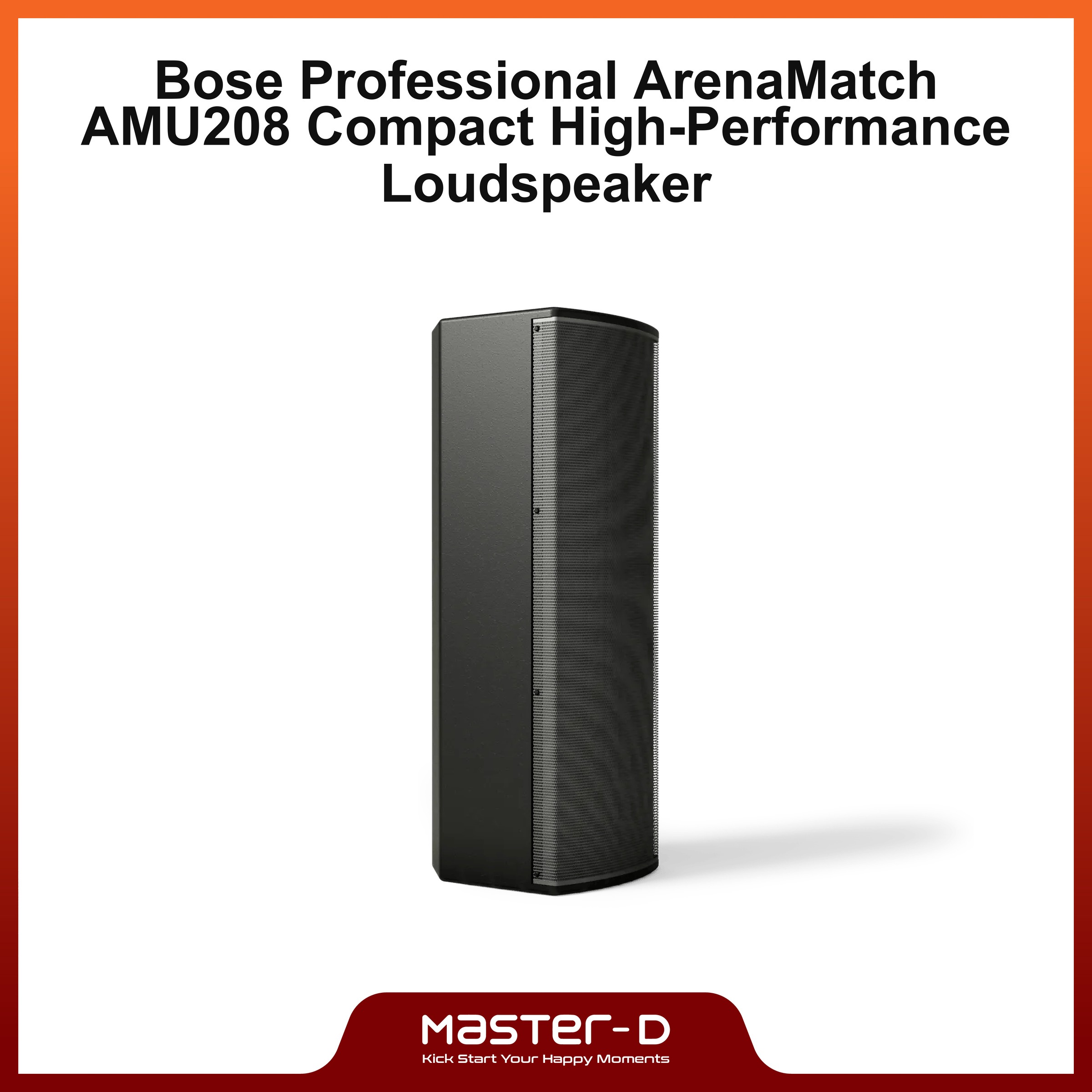 Bose Professional ArenaMatch Compact High-Performance Loudspeaker | Model: AMU208