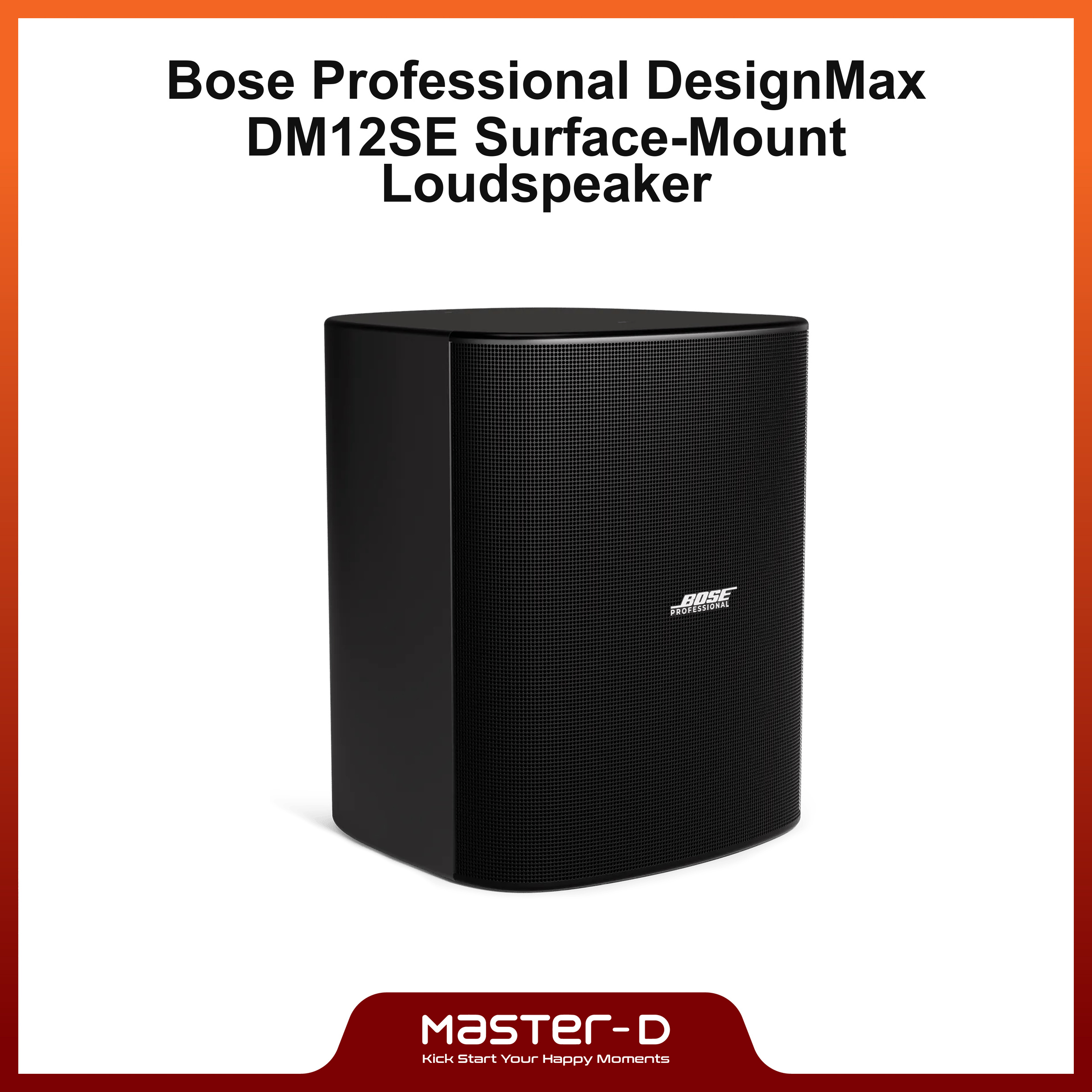 Bose Professional DesignMax Surface-Mount Loudspeaker | Model: DM12SE