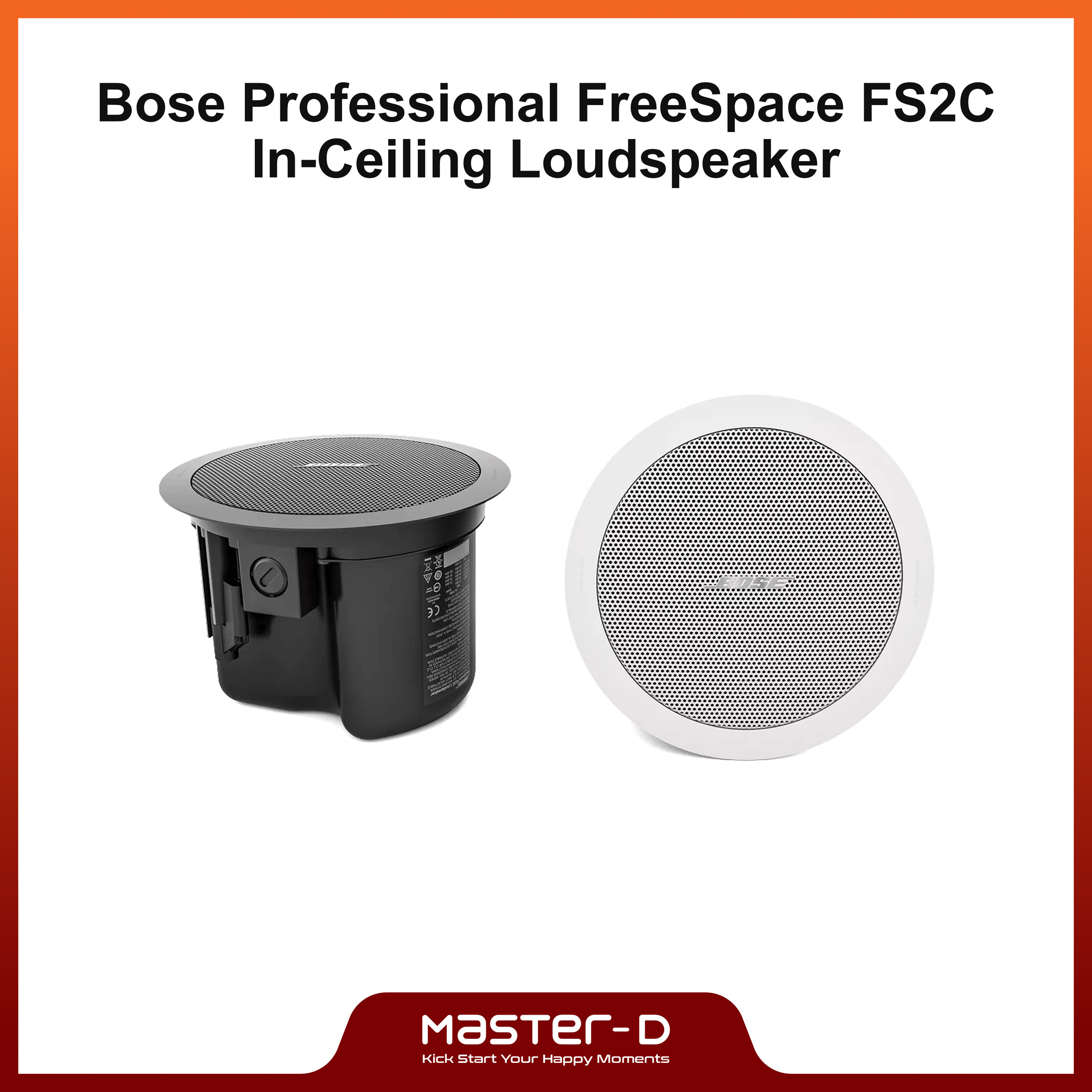Bose Professional FreeSpace In-Ceiling Loudspeaker | Model: FS2C