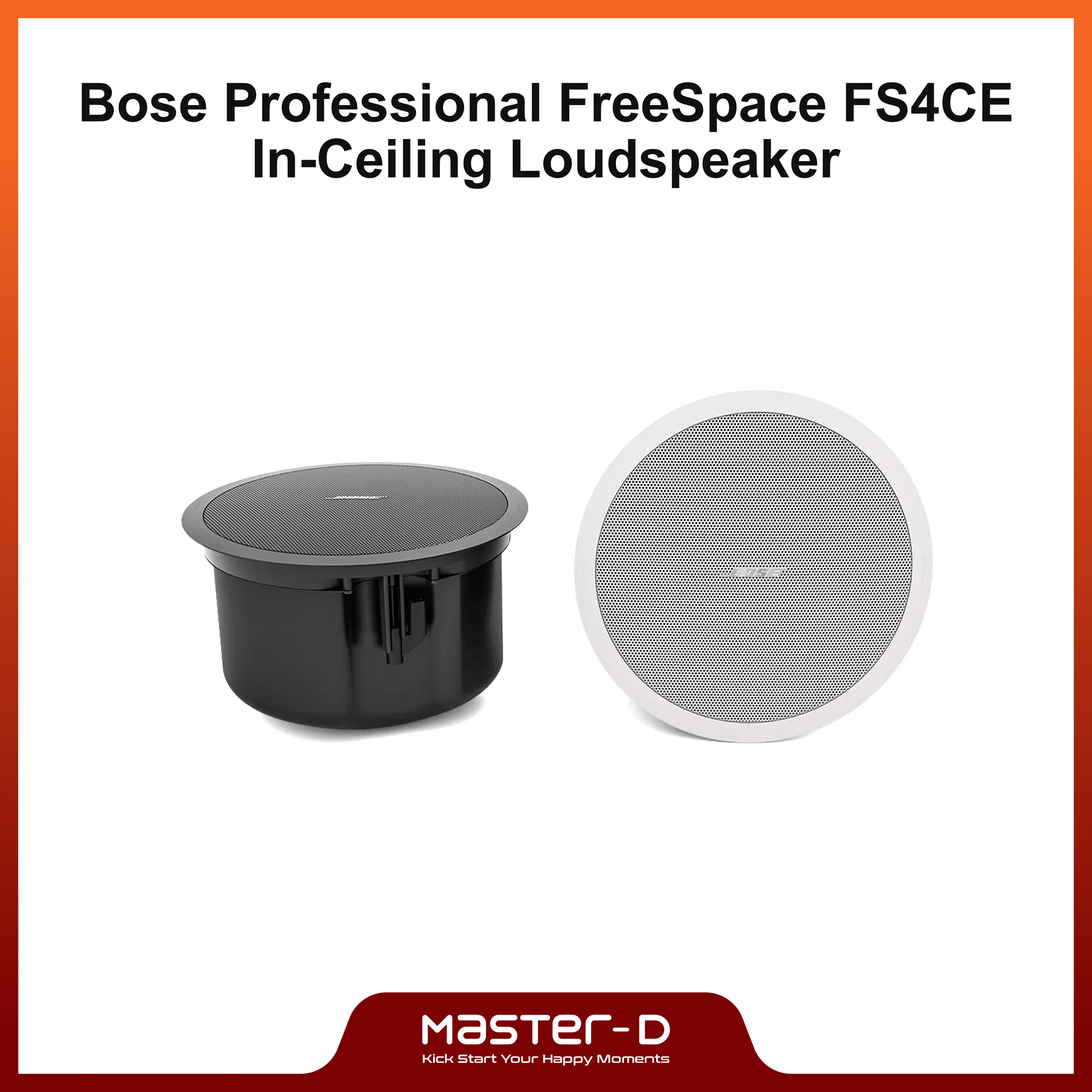 Bose Professional FreeSpace In-Ceiling Loudspeaker | Model: FS4CE