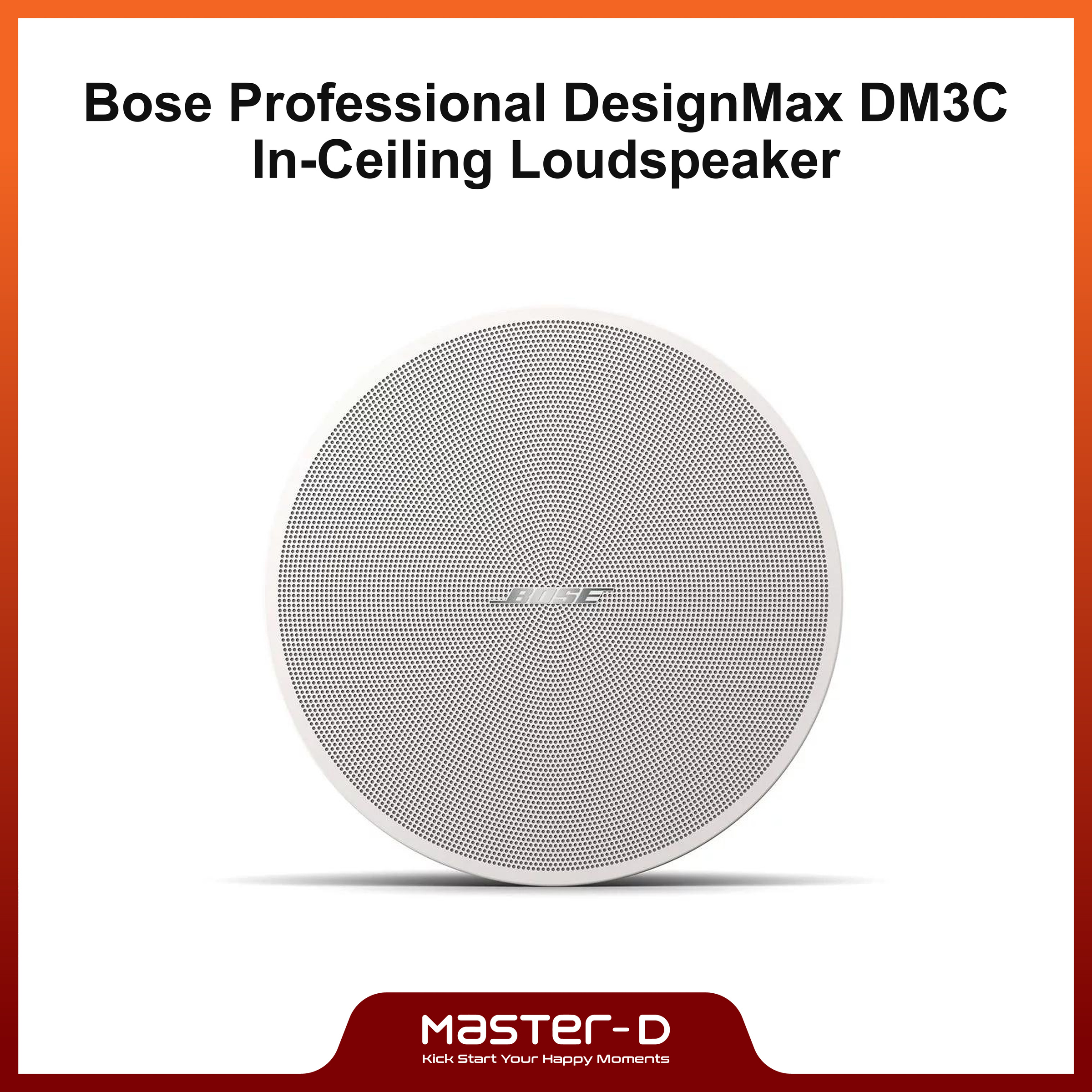 Bose Professional DesignMax In-Ceiling Loudspeaker | Model: DM3C