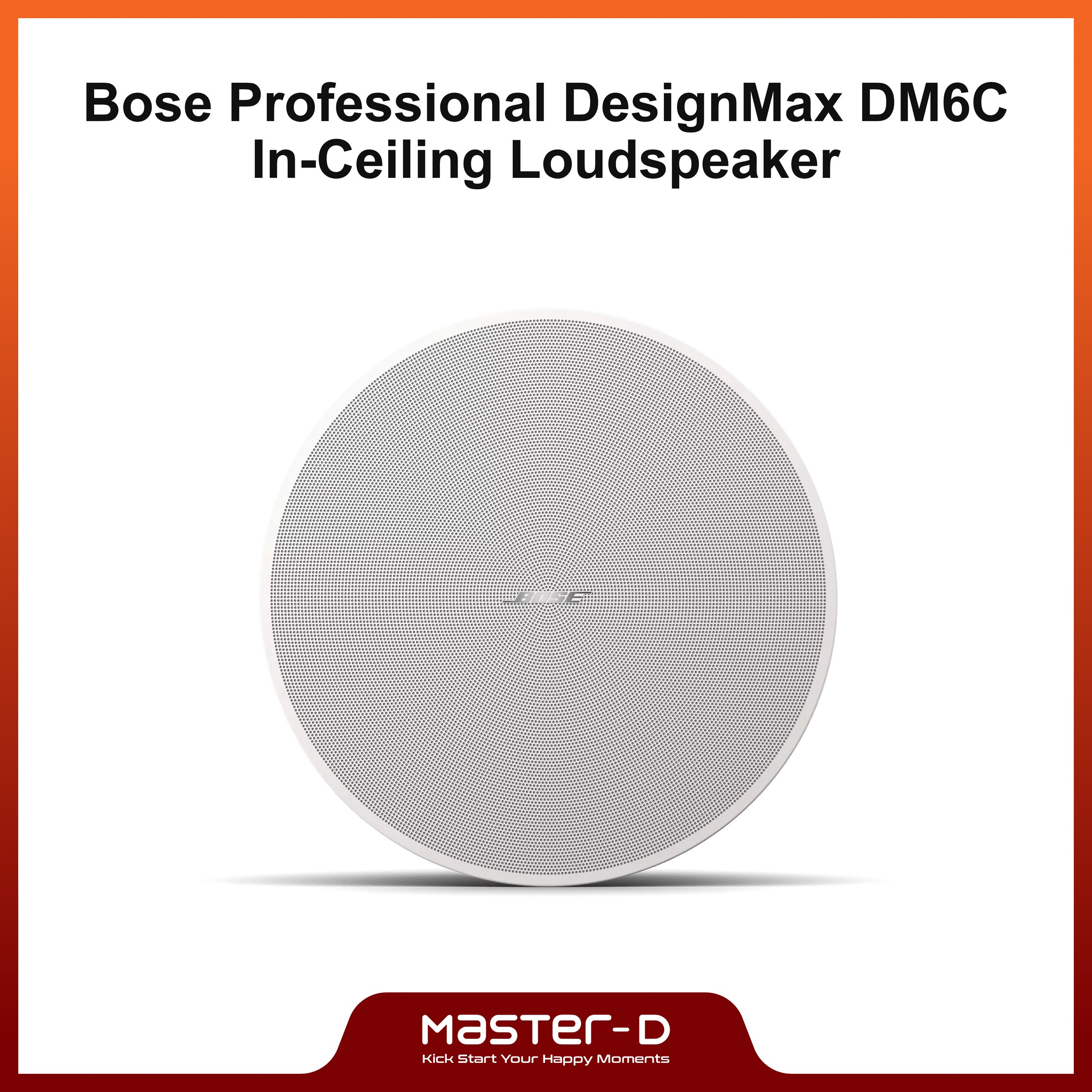 Bose Professional DesignMax In-Ceiling Loudspeaker | Model: DM6C