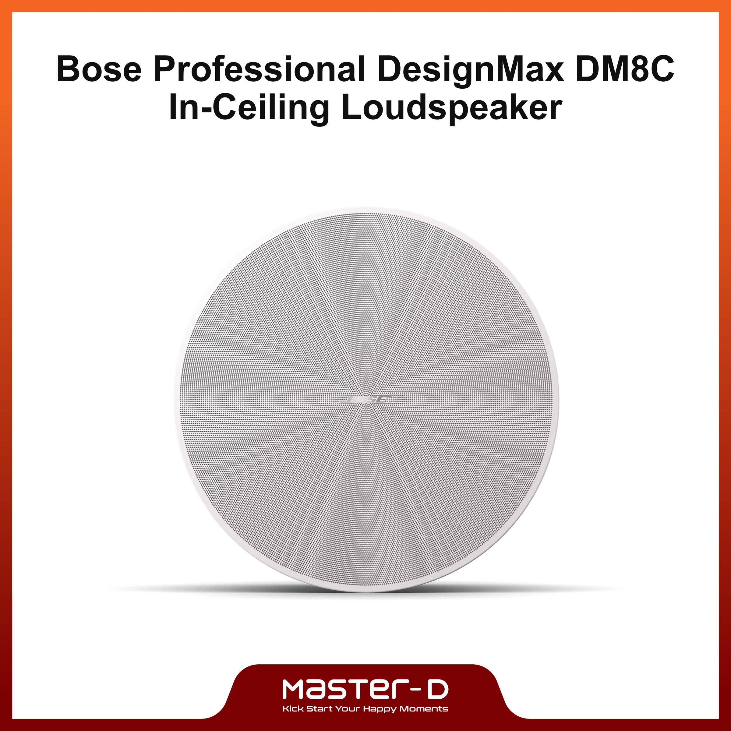 Bose Professional DesignMax In-Ceiling Loudspeaker | Model: DM8C