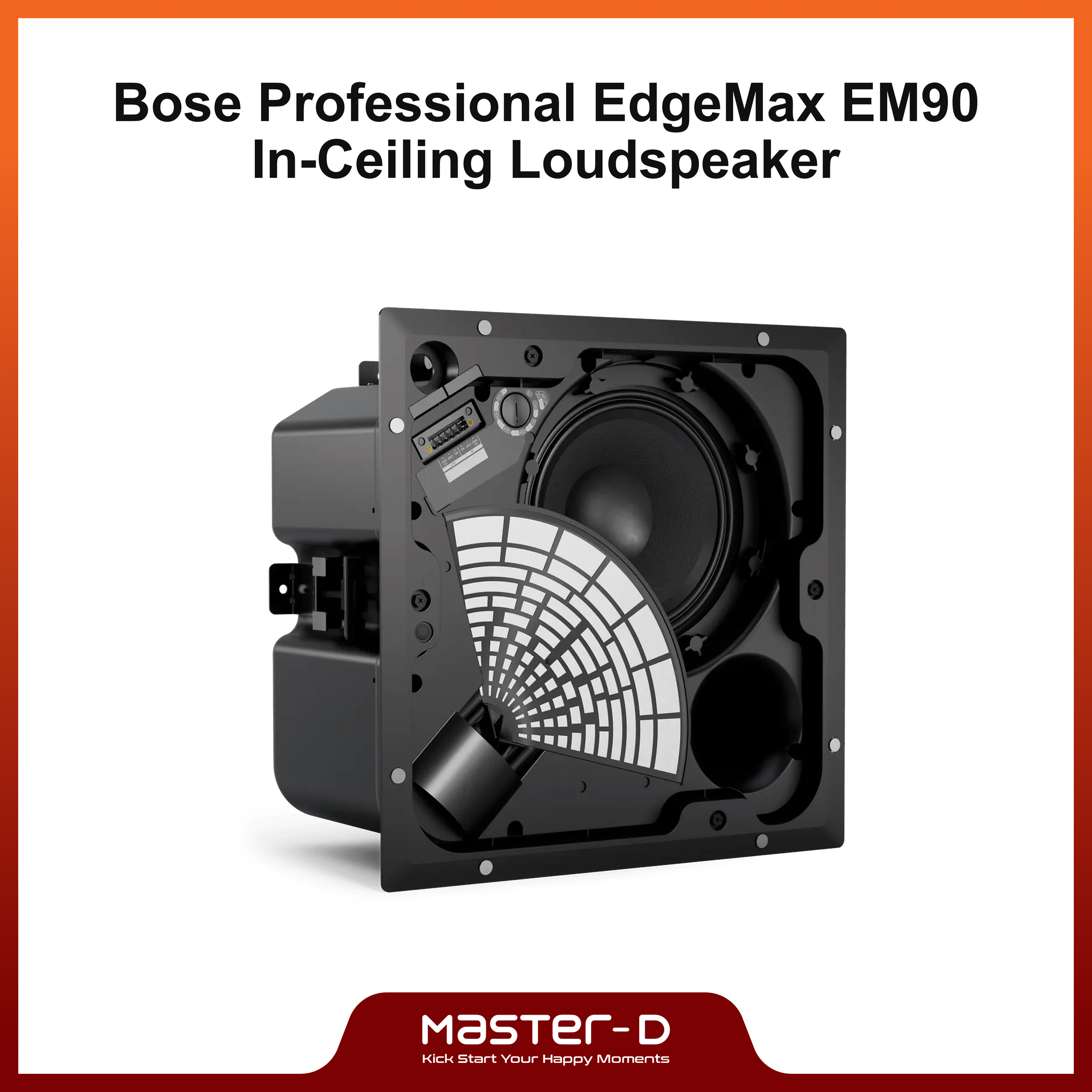 Bose Professional EdgeMax In-Ceiling Loudspeaker | Model: EM90