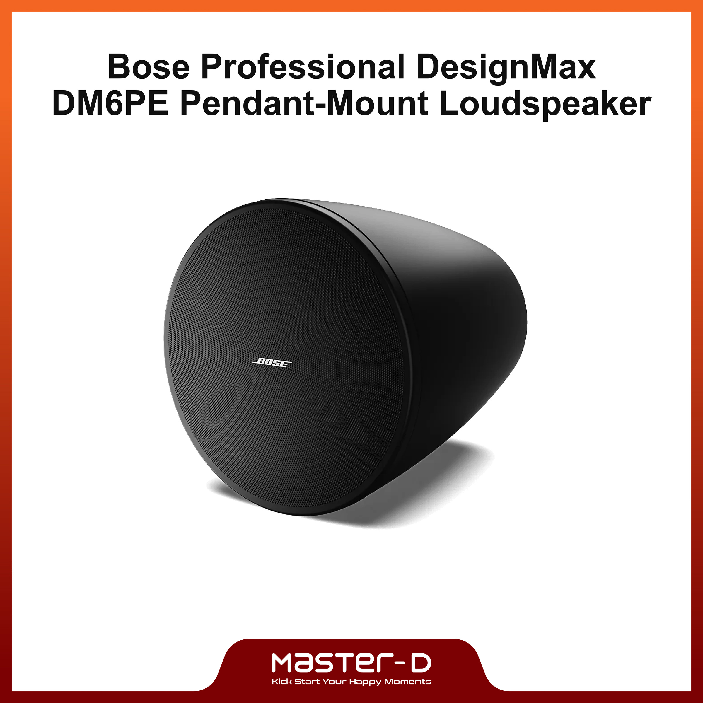 Bose Professional DesignMax Pendant-Mount Loudspeaker | Model: DM6PE